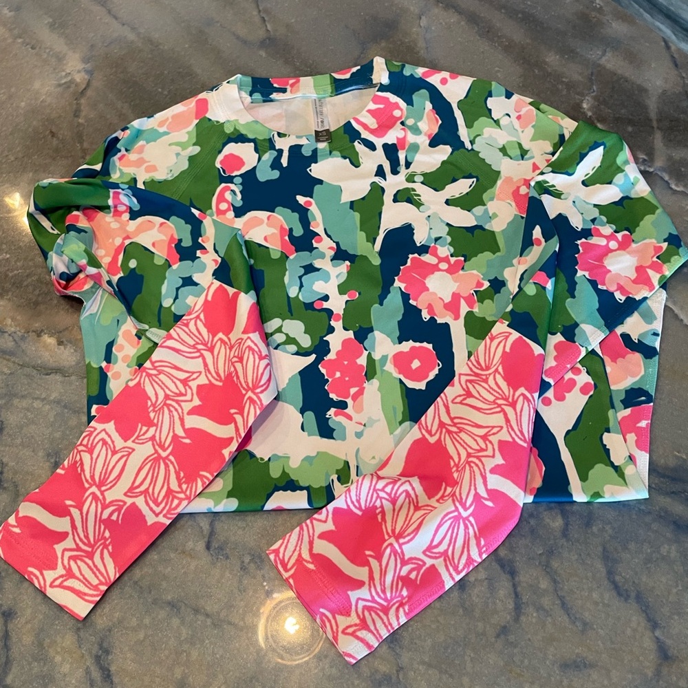 Whimsy Rose Safe Sun Long Sleeve Rash Guard ☀️ - Picture 4 of 8